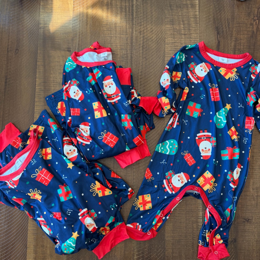 Family Matching Santa Pajamas - Picture 3 of 7